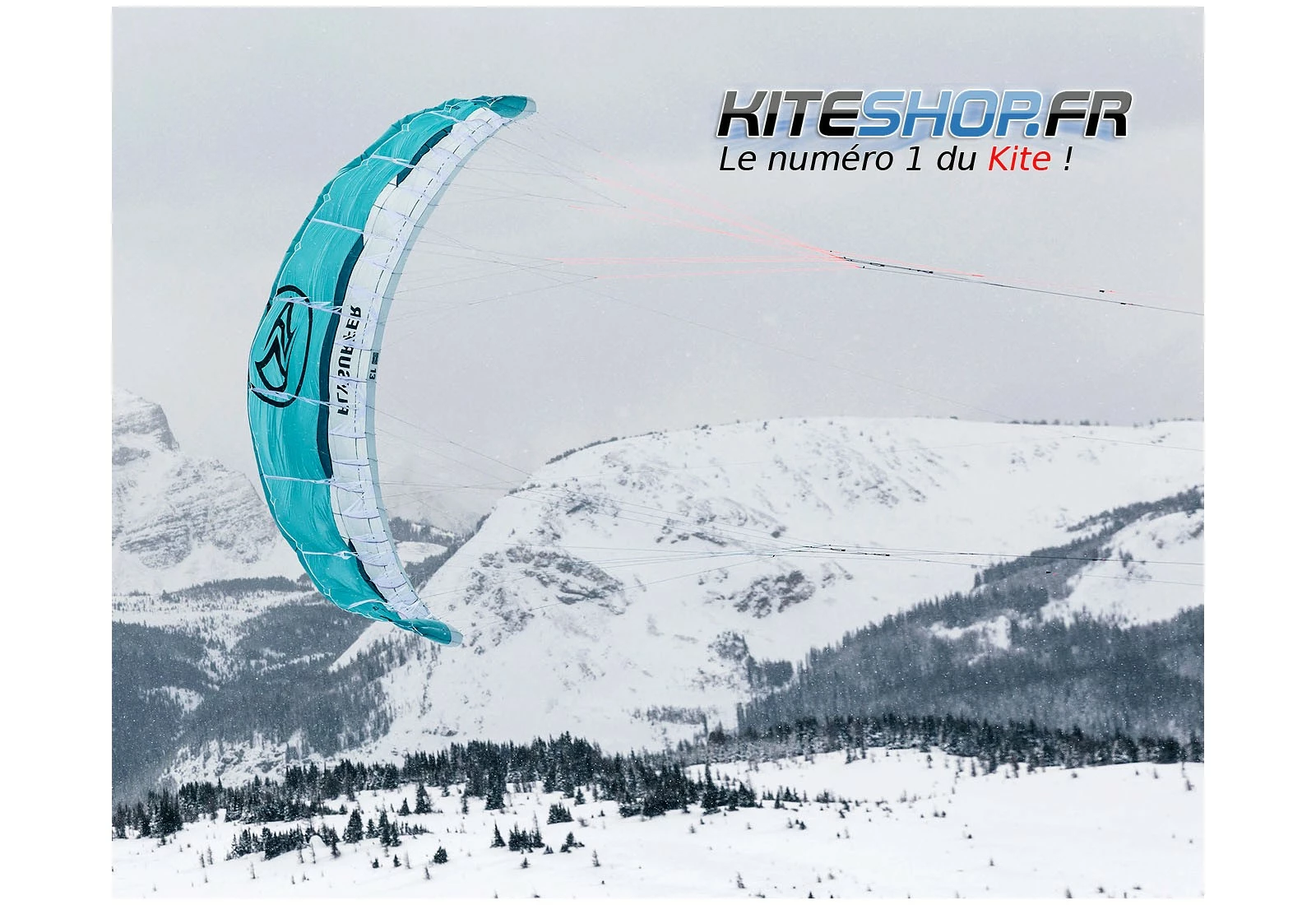 AILE DE SNOWKITE FLYSURFER PEAK 5 8M NUE – Image 9
