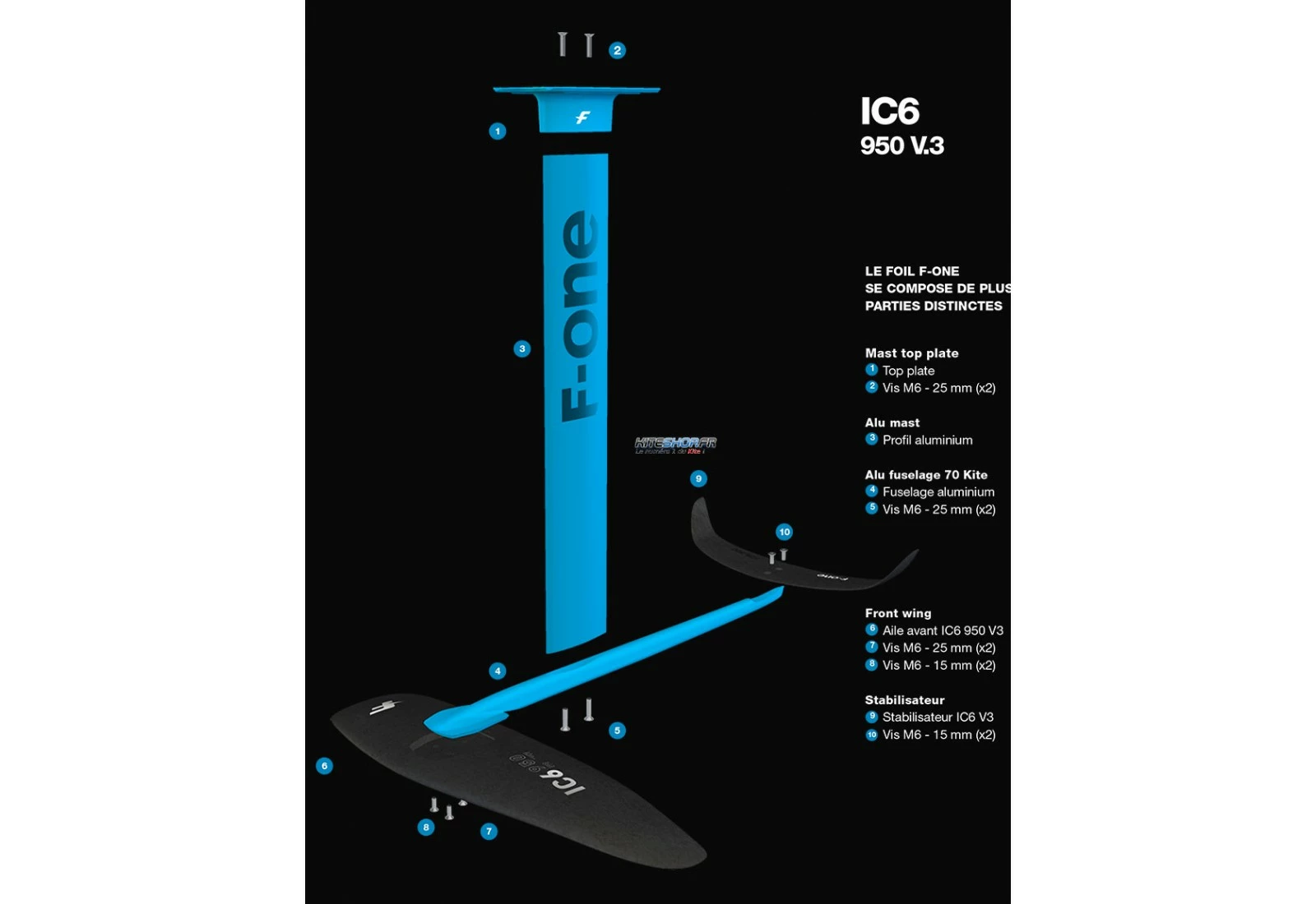 FOIL F-ONE IC6 V3 950 – Image 5