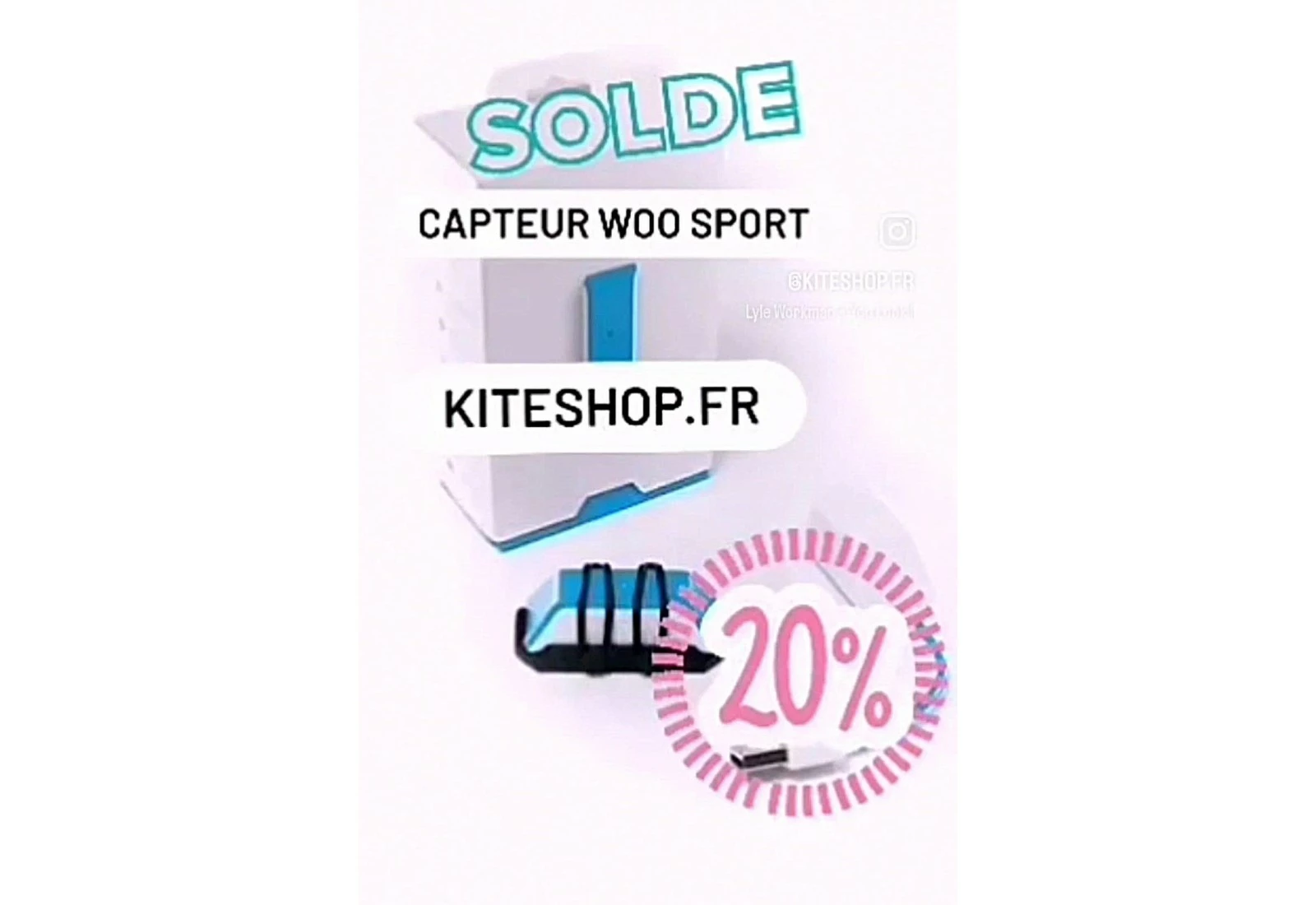 WOO 3 SPORTS CAPTEUR DE SAUTS